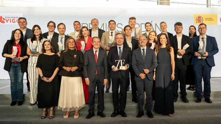 Los Premios Ardán de Zona Franca de Vigo distinguen a Abanca y 14 empresas ejemplares