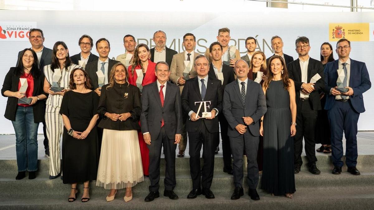 Los Premios Ardán de Zona Franca de Vigo distinguen a Abanca y 14 empresas ejemplares