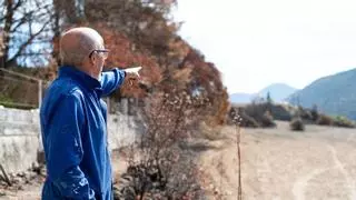 Pepe, el vecino que vio el inicio del incendio Las Peñas de Riglos: "El fuego vino hacia nosotros como un frente que arrasaba con todo"