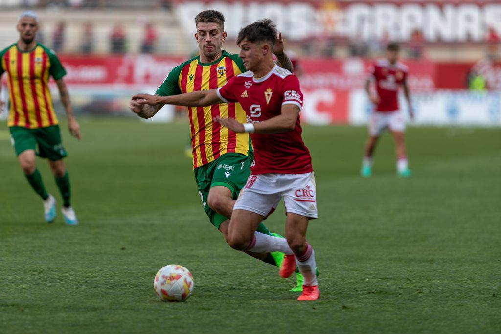 Real Murcia - Castellón, en imágenes