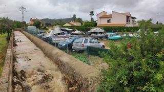 Jornada de lluvias en Mallorca: Susto de los torrentes en el Llevant