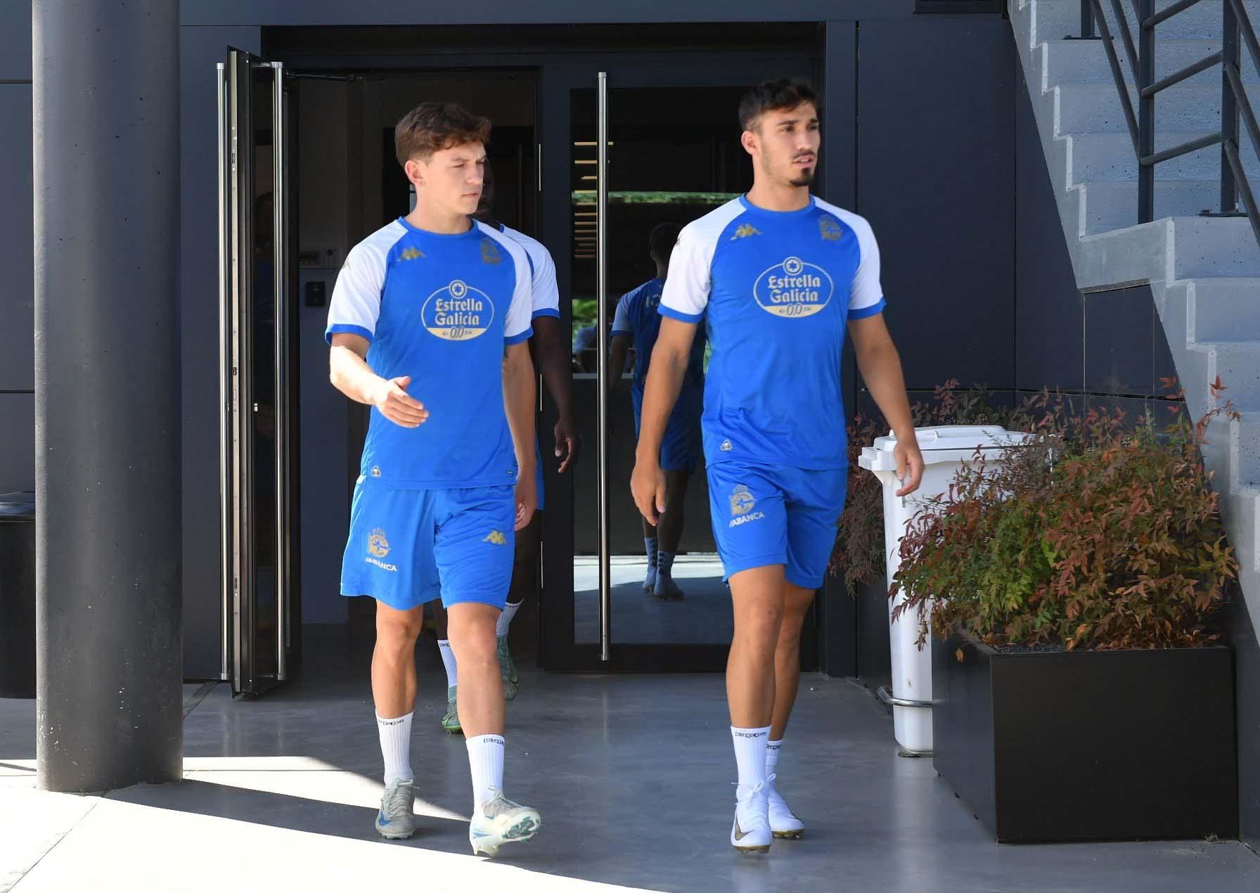 Primer entrenamiento bajo las órdenes de Antonio Hidalgo