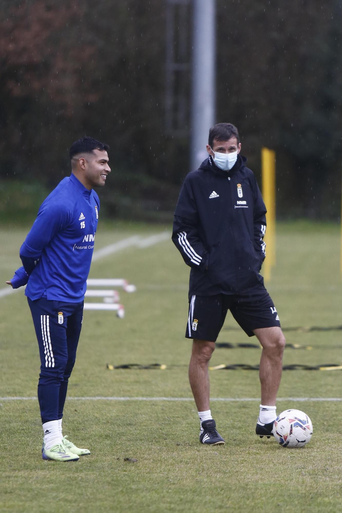 Entrenamiento del Oviedo