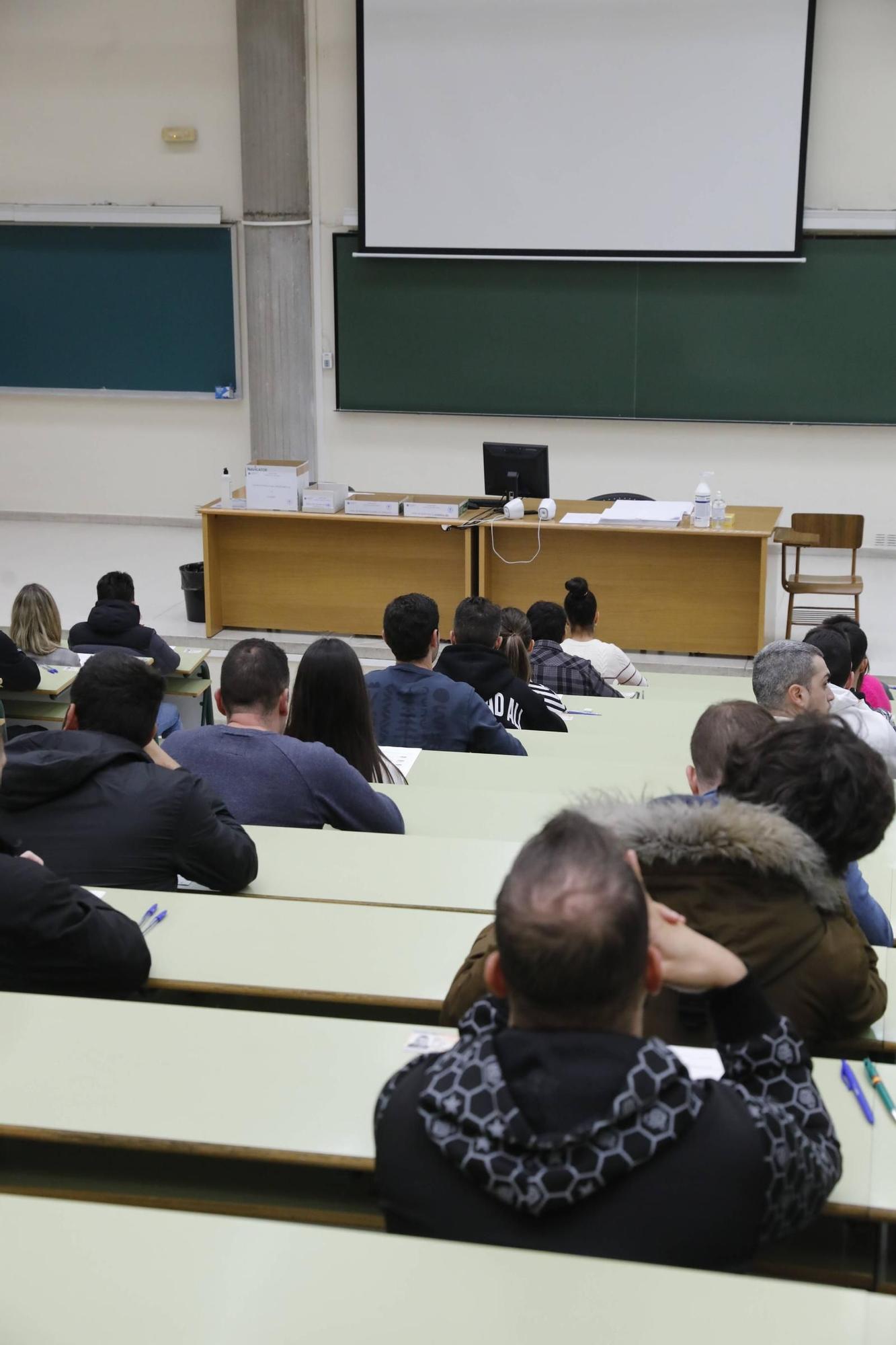 Exámenes para la bolsa de empleo de la Policía Local de Oviedo