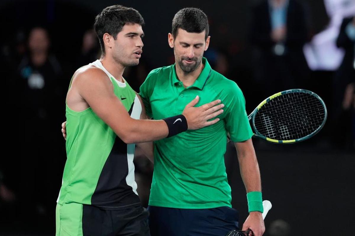 Alcaraz/Las mejores imágenes del Alcaraz–Djokovic, la final del Open de Australia