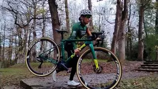 Lucía González, seis veces campeona de España, celebra el buen momento del ciclocross en Asturias: "Goza de buena salud"