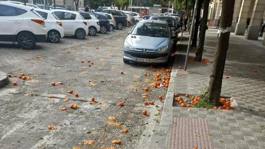 La extraña razón por la que una naranja en la carretera puede ser una señal de peligro
