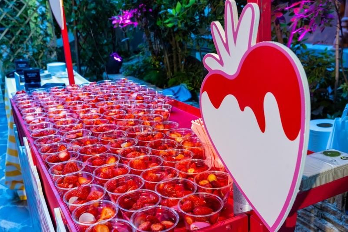 Fresas de La Freseria con chocolate, amamos