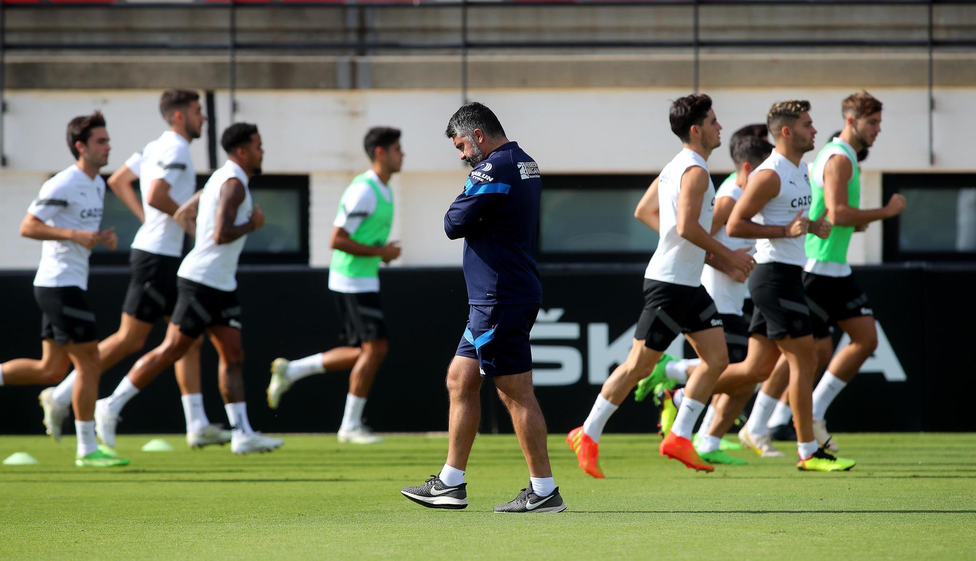 Así ha sido el entrenamiento del Valencia CF de hoy