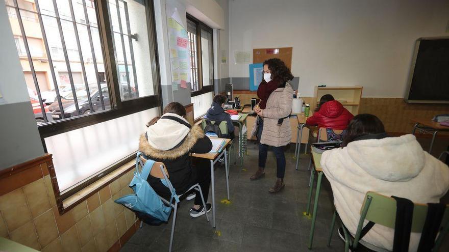 El temporal y el covid complican las clases en Castellón