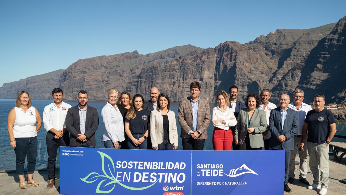 Sostenibilidad en destino, la apuesta de Santiago del Teide y su sector turístico para FITUR 2023