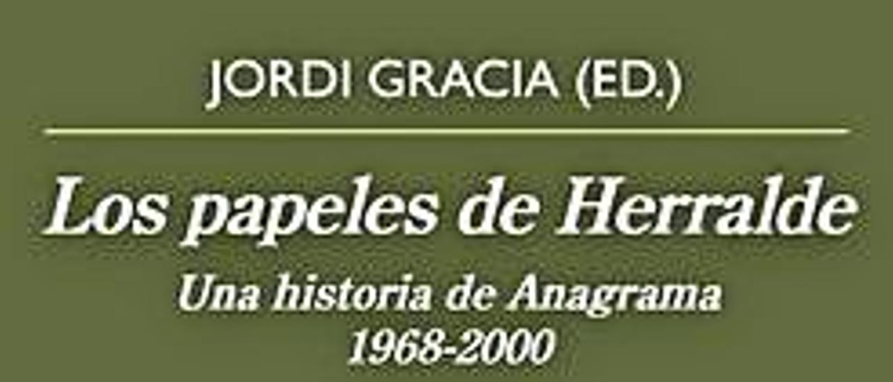 Los papeles de Herralde