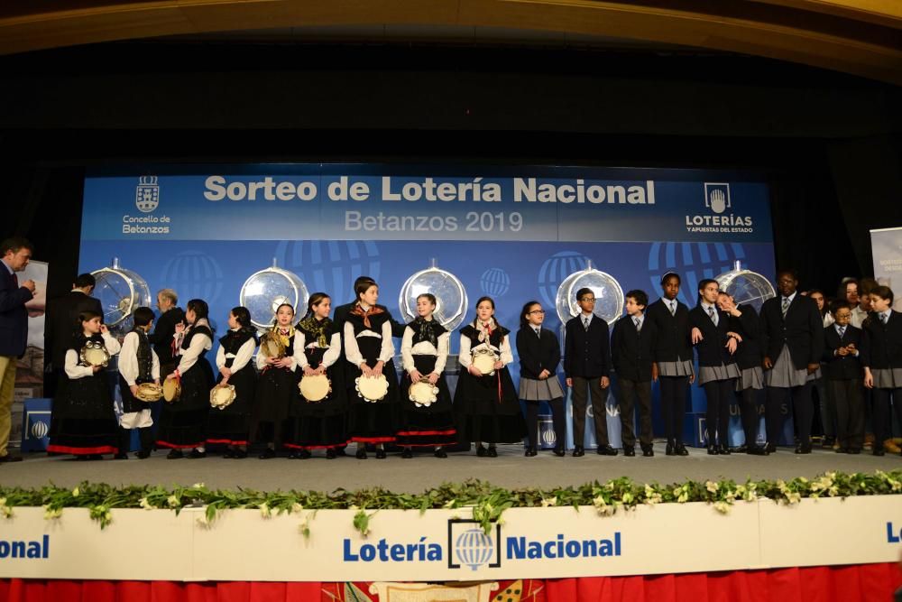 Sorteo de la Lotería Nacional en Betanzos