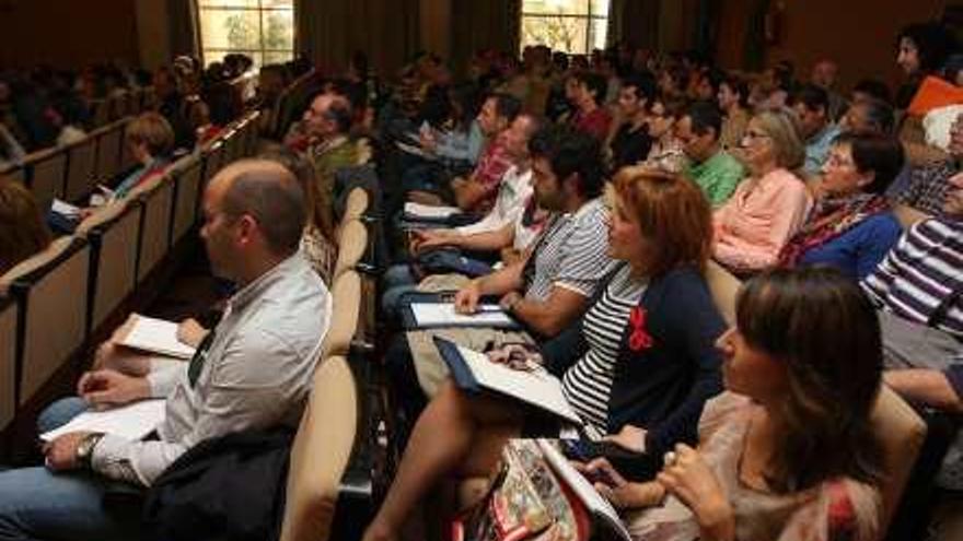 Responsables de colegios en la jornada provincial.