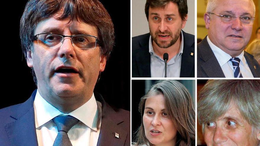 Europäischer Haftbefehl gegen Carles Puigdemont und vier Ex-Minister