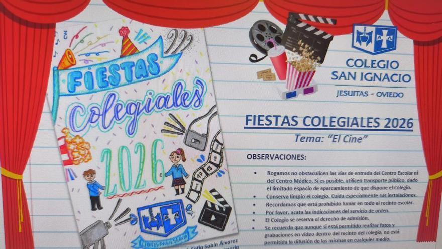 El colegio San Ignacio celebra sus fiestas, que dedica este  año al cine