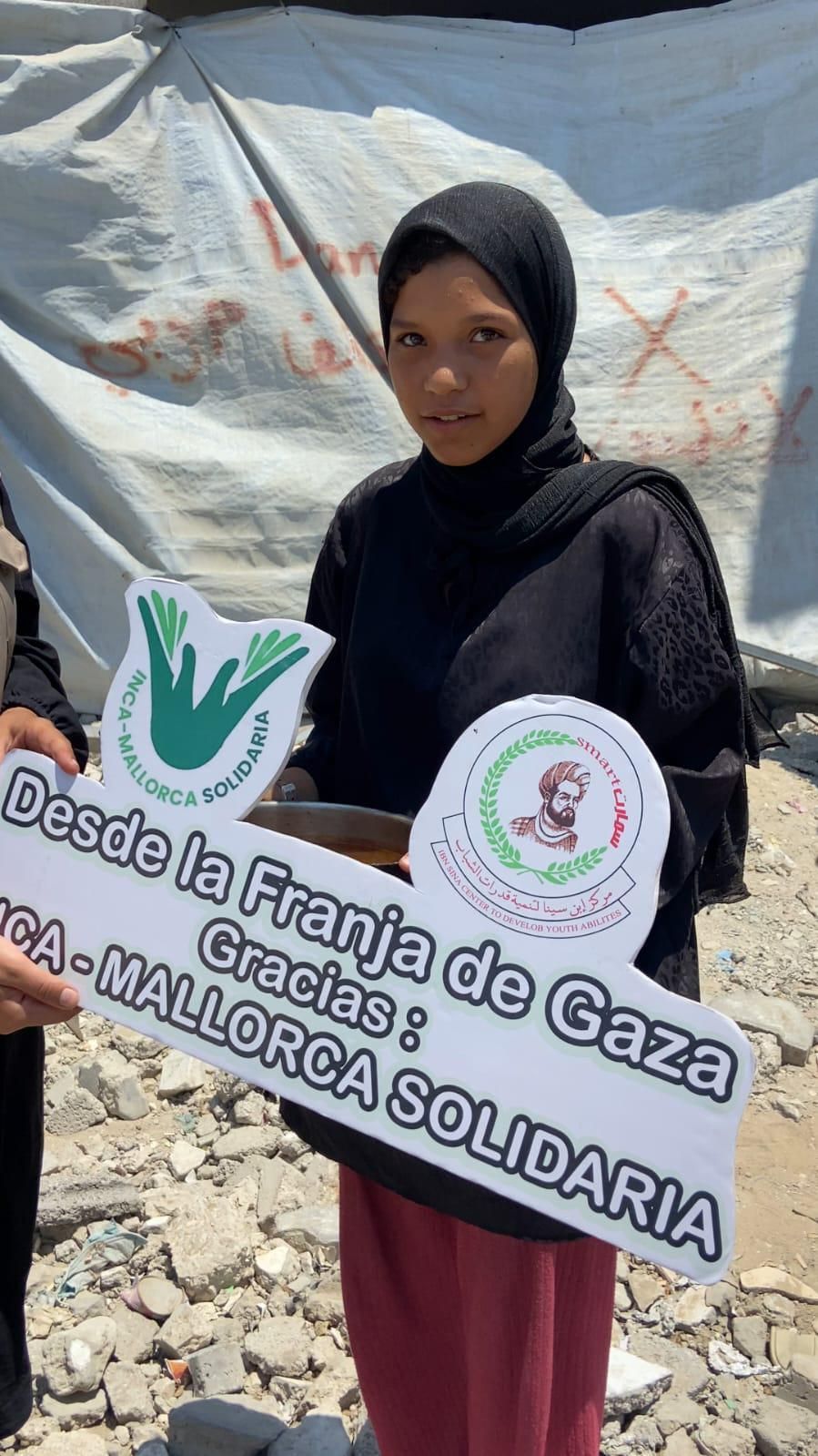 Las imágenes de la ayuda mallorquina en Gaza