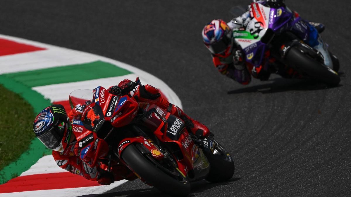 Bagnaia, en el GP de Mugello