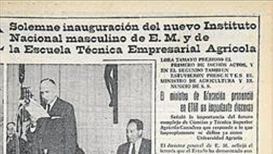 Hace 50 años Martes, 24 de mayo de 1966 Inauguración de la nueva sede de ETEA en Córdoba