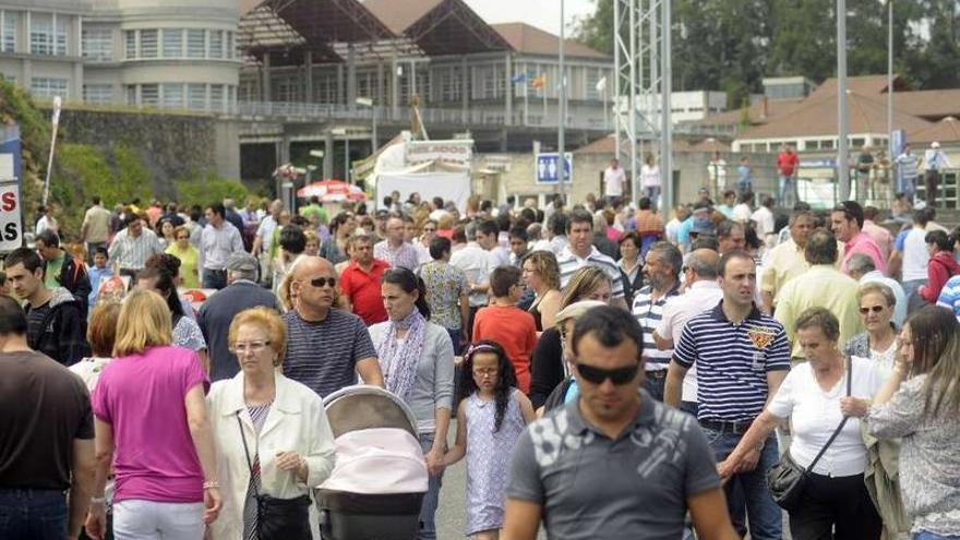 Público de una edición anterior de la Feira Internacional Semana Verde.