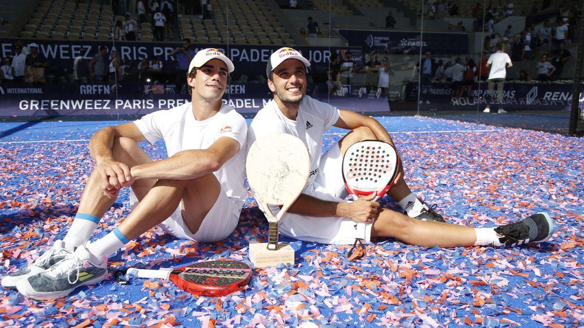 Ale Galán y Juan Lebrón ganaron el año pasado en Roland Garros Ale Galán y Juan Lebrón ganaron el año pasado en Roland Garros