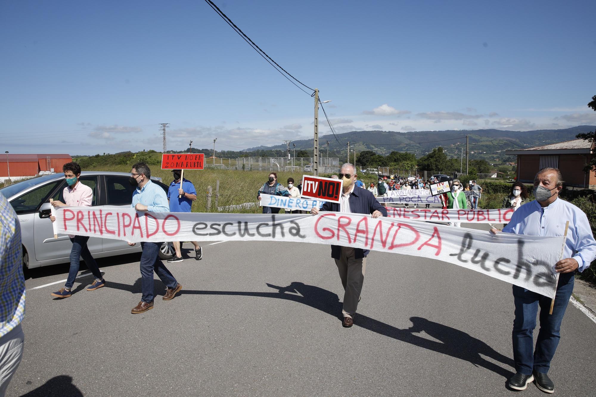 Granda retoma sus movilizaciones contra la ITV