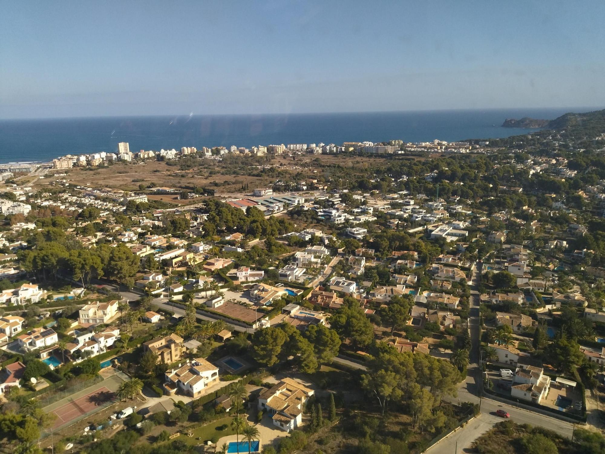 Xàbia, al vuelo