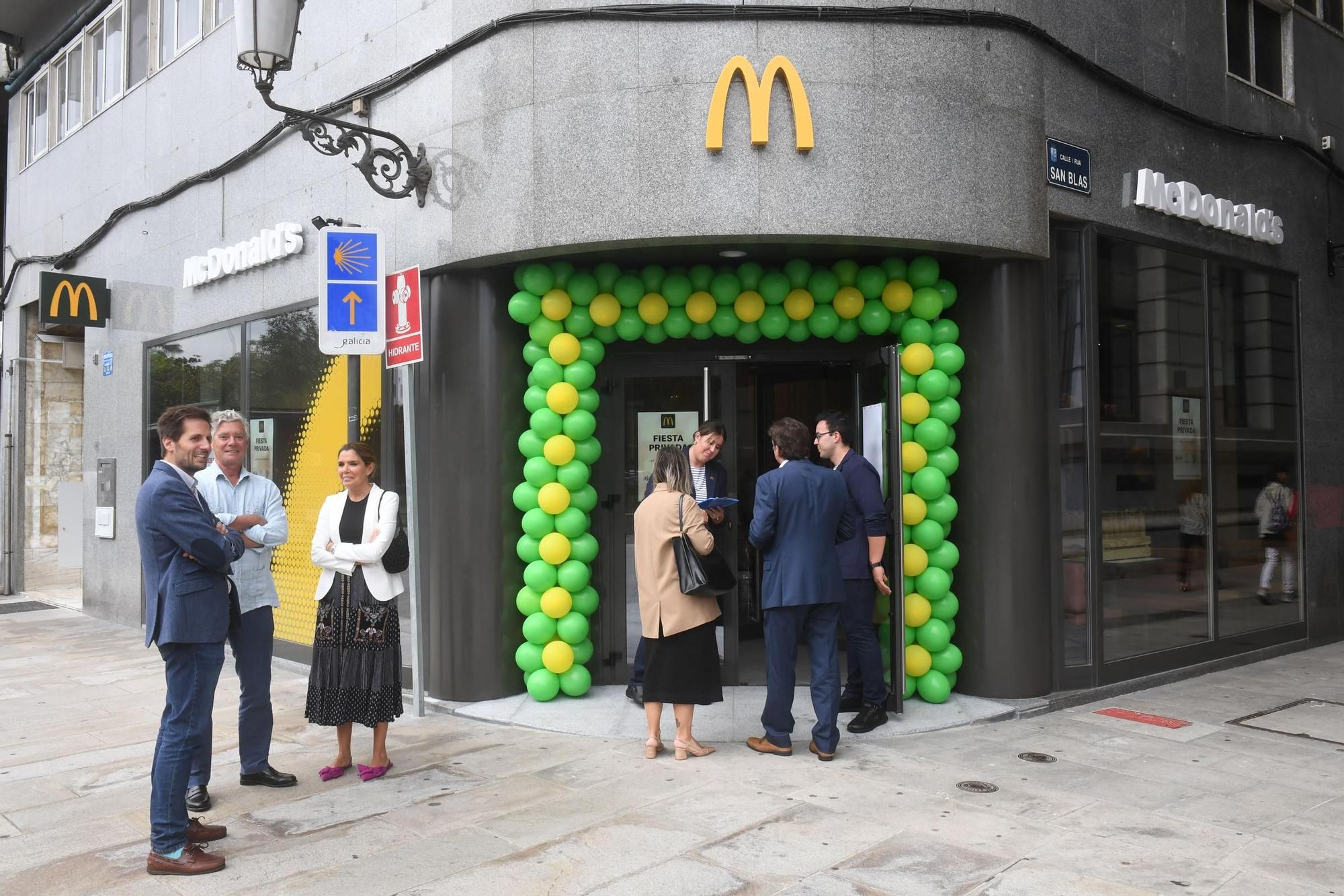 Así es el nuevo McDonald's del centro de A Coruña