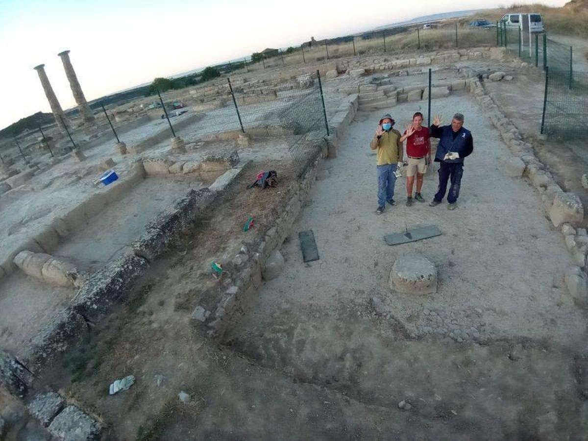 Nuevos hallazgos en los Bañales: un edificio y parte de la muralla perimetral