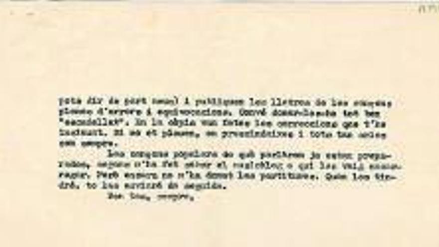 «Raimon avui, i demà també tu, podeu contribuir a fer que la nostra gent torne a prendre la consciència i l’orgull de la llengua»