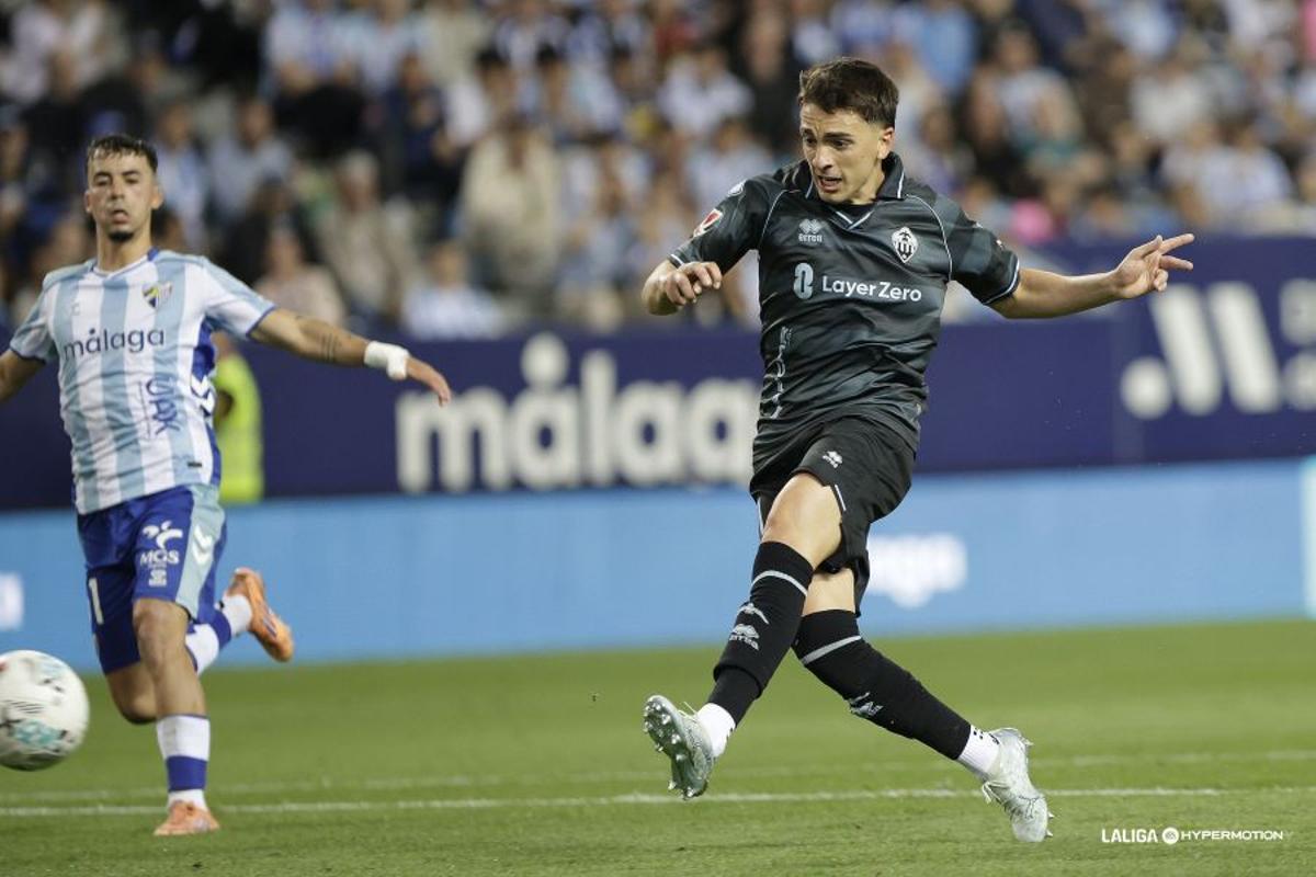 Foto del partido del Málaga y el Castellón en La Rosaleda. Foto del partido del Málaga y el Castellón en La Rosaleda.