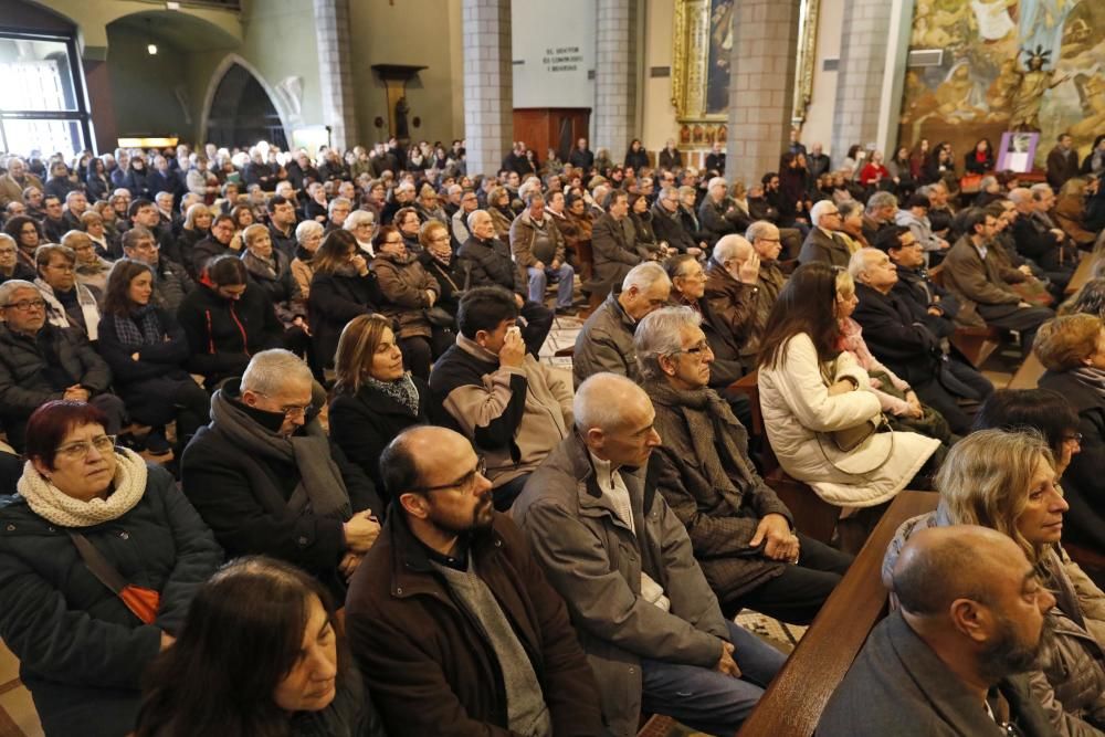 Últim adéu a l'exalcalde de Blanes Josep Marigó