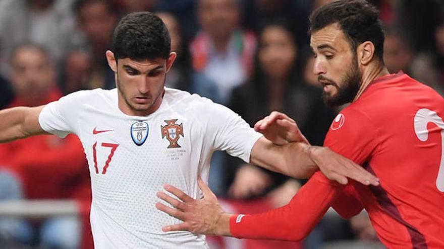 Guedes, goleador y estrella de Portugal