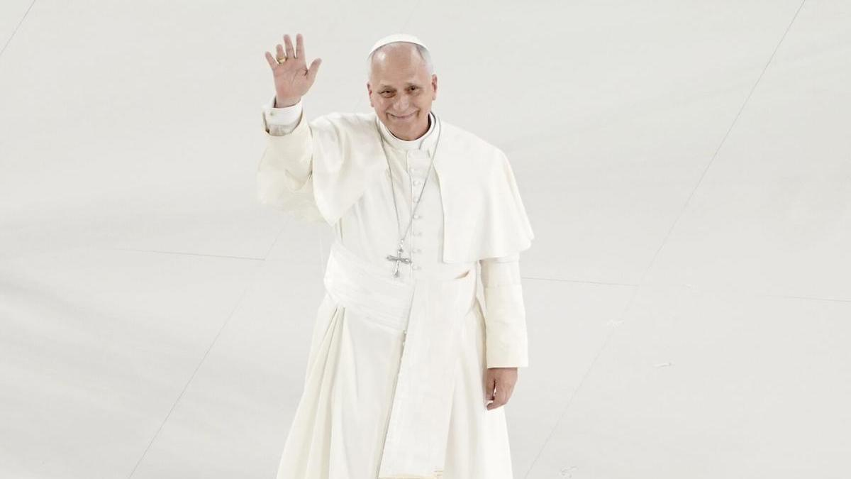 Madrid. 08.06.2026. Encuentro multitudinario del Papa León XIV con la comunidad diocesana en el Santiago Bernabéu.