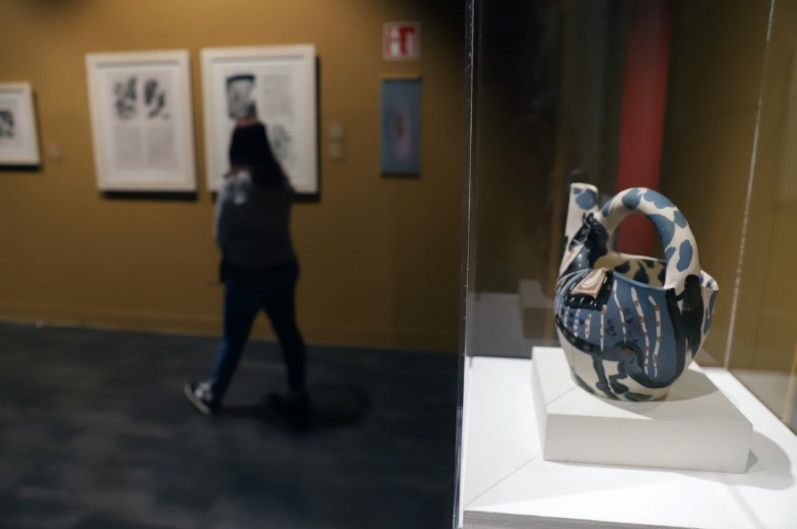 Exposición sobre Picasso en el Museo Ruso