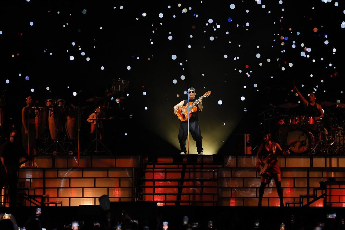 Las imágenes del concierto de Alejandro Sanz en Sevilla Las imágenes del concierto de Alejandro Sanz en Sevilla