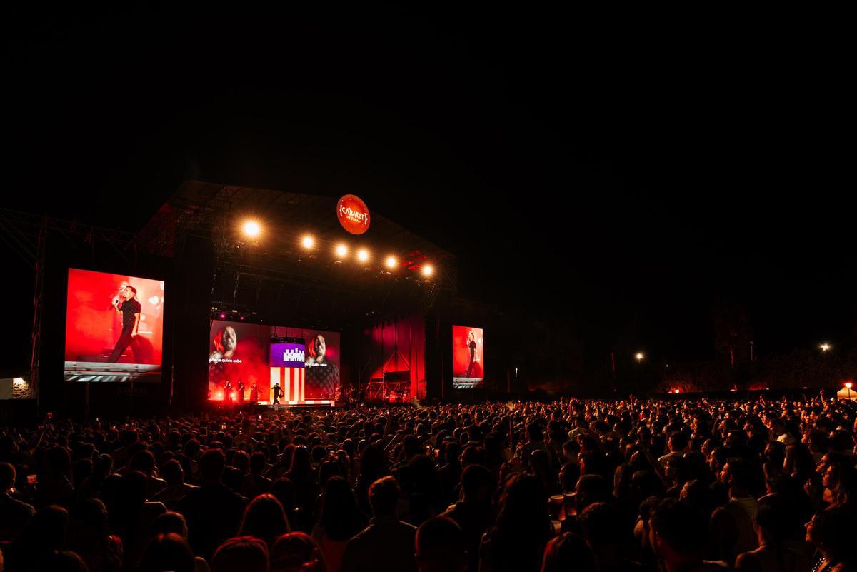 Rels B durante su concierto en la edición del año pasado.