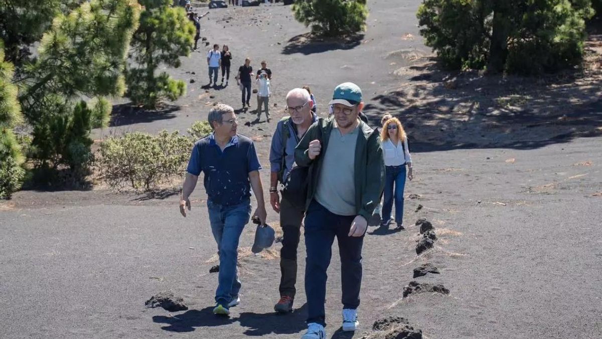 Rutas 2030 aterriza en El Paso con la presentación de propuestas sostenibles en torno al volcán, a la industria de la seda y a la recogida de agua de niebla.