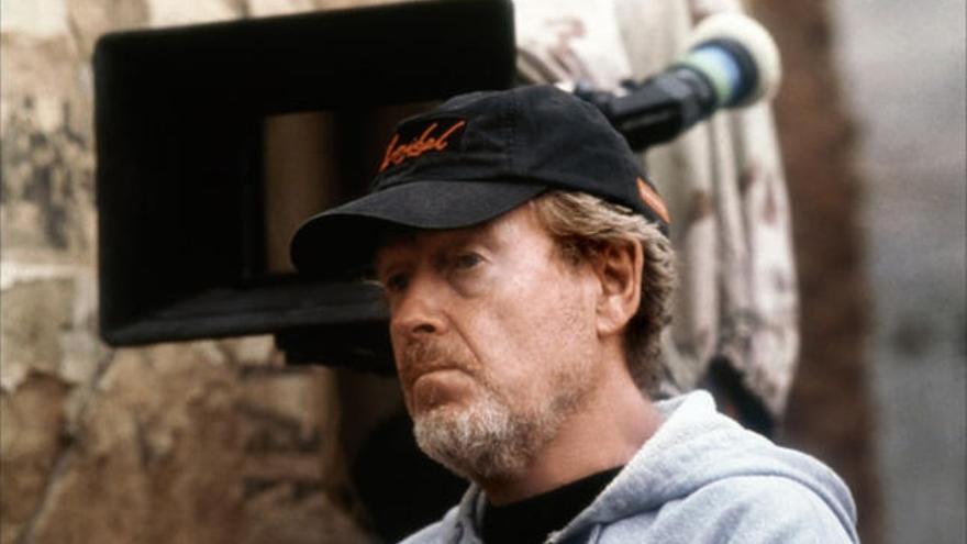 Ridley Scott, durante un rodaje.