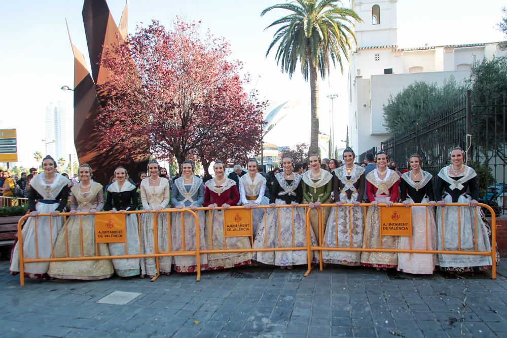 Mini-mascletà conmemorativa de la declaración de las Fallas como Patrimonio de la Humanidad