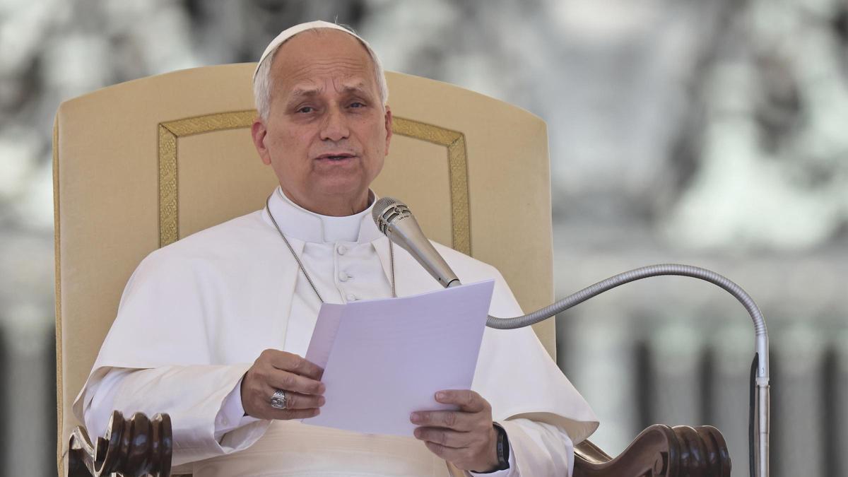 El Papa actual, Lleó XIV.