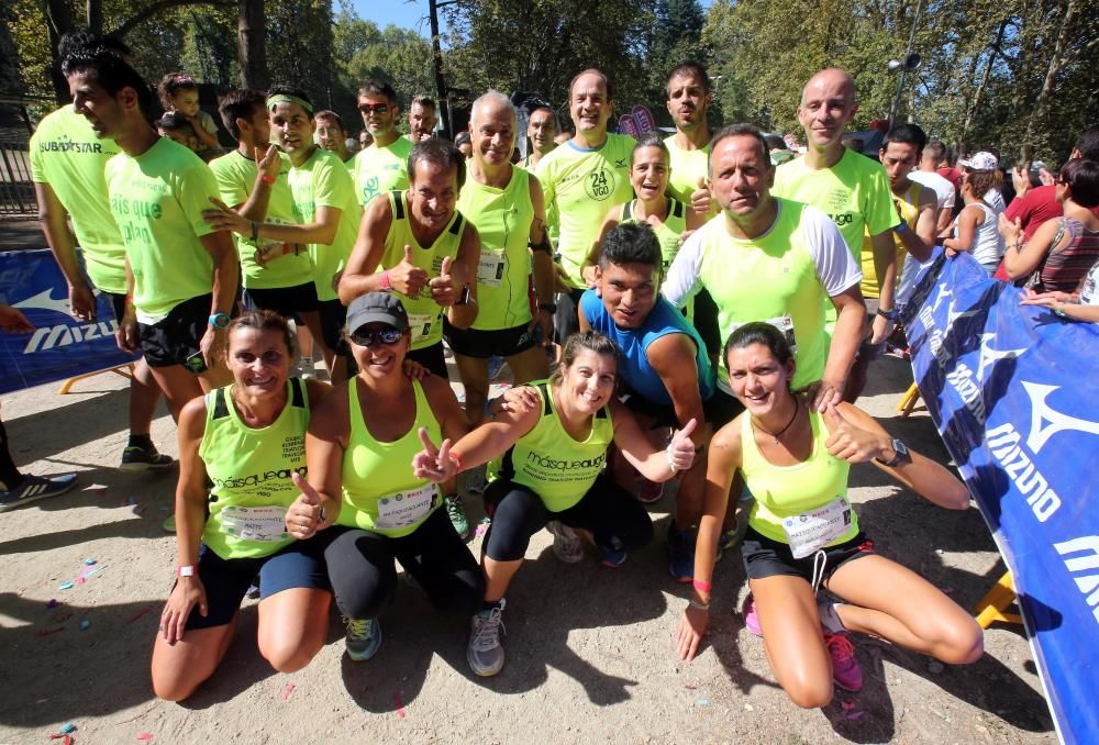 Antonio Teijido y Sonia Amatriain, reyes de las 24 horas de Vigo en categoría individual. ''A Coitelo'', ''Runguerreras'' y ''Bikila Vigo'', campeones por equipos.