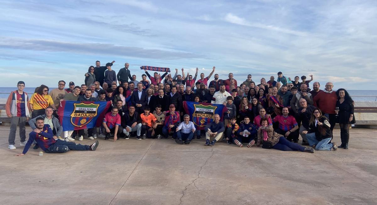 La GPB de Badajoz, presente en Barcelona