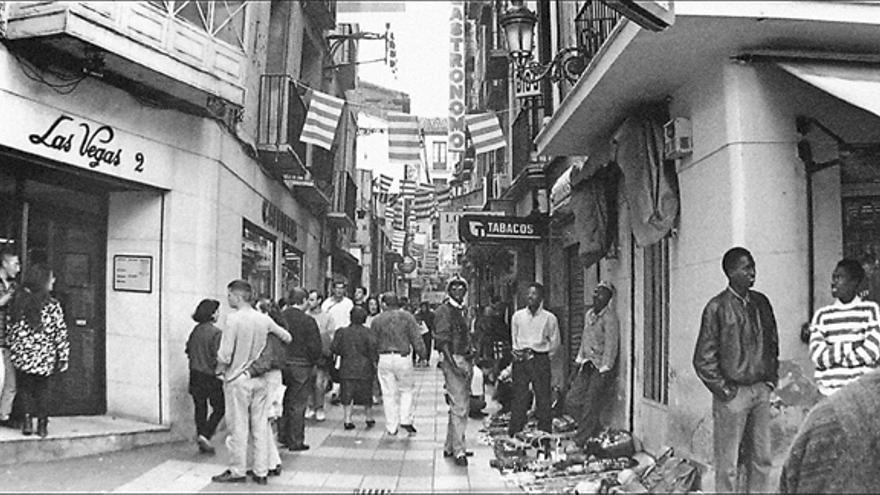La calle Mártires., 1992