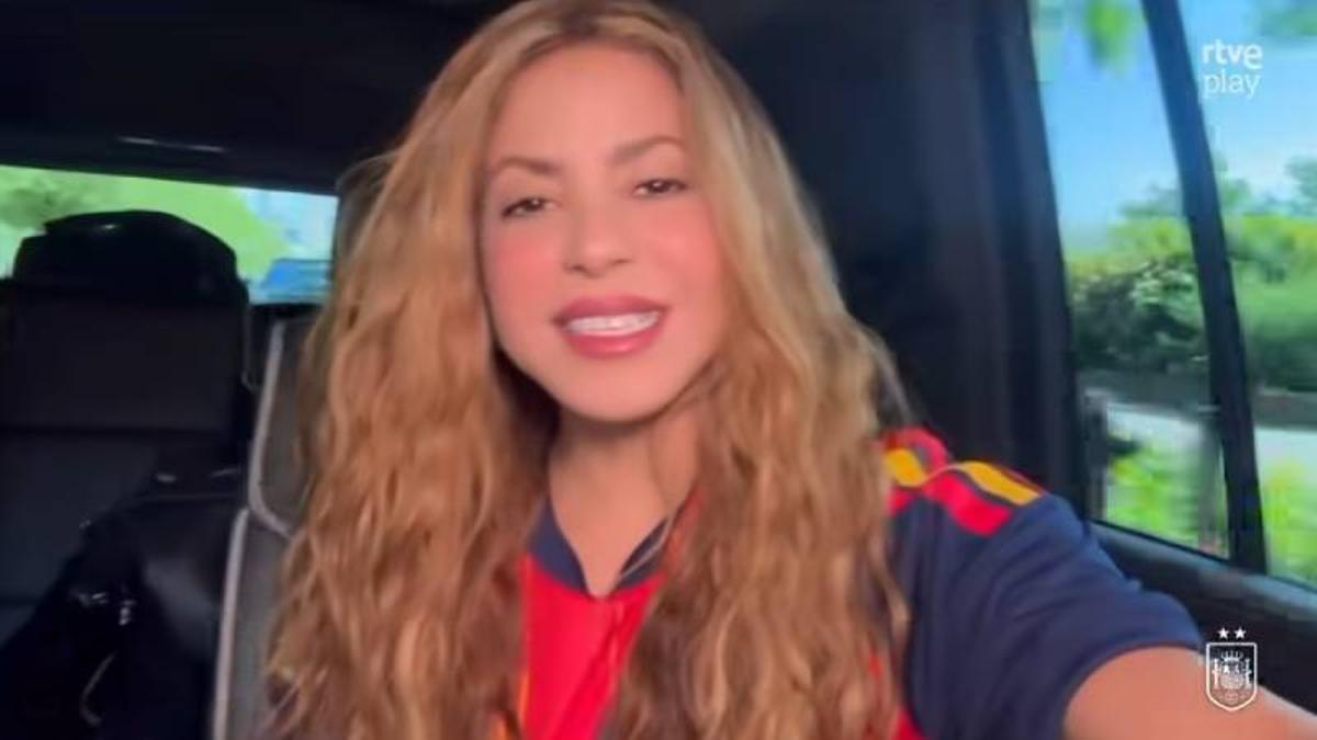 El mensaje con el que Shakira ha querido celebrar la victoria de la selección española