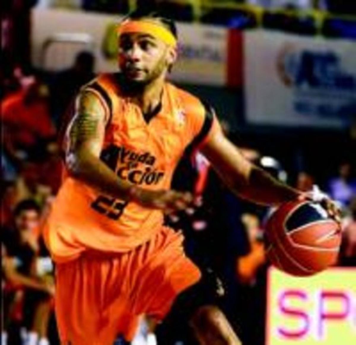 Canoner Fitch, dissabte a la pista del Fuenlabrada. Canoner Fitch, dissabte a la pista del Fuenlabrada.