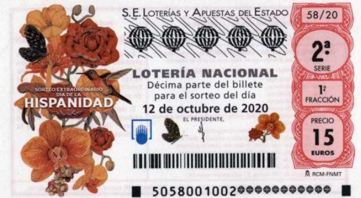 Sorteo extraordinario de la Hispanidad de la Lotería Nacional: todos los premios