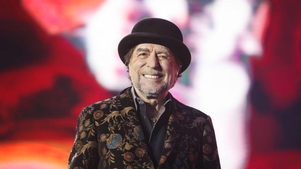 Joaquín Sabina durante un concierto de su gira anterior.