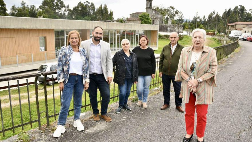 Carmela Silva, en Campo Lameiro. | // FDV