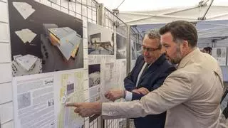 Los trabajos ganadores del Palacio de Congresos se expondrán en Elche, y Ayuntamiento y Diputación firmarán el convenio “próximamente”
